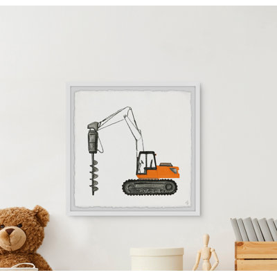 Julie Drilling Truck - Print