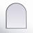 Sabine Metal Arch Wall Mirror-272105429-272105261