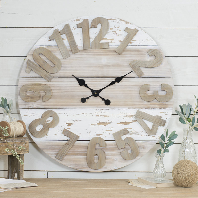 Walken Manufactured Wood Wall Clock