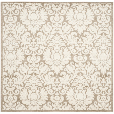 Carman Performance Damask Rug