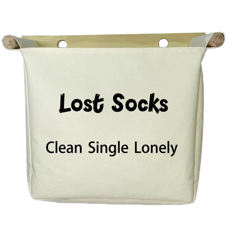 Canvas Laundry Room Organizer