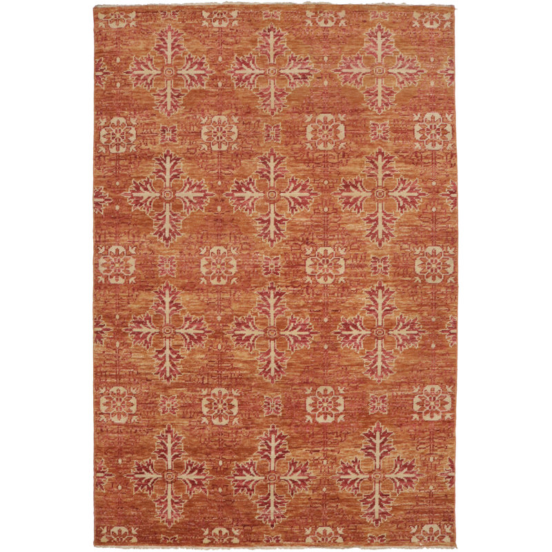 Tapis oriental rouille Elishea