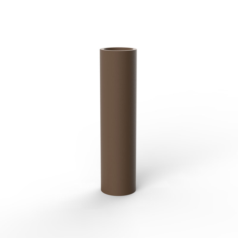 Torre Resin Pot Planter, Bronze
