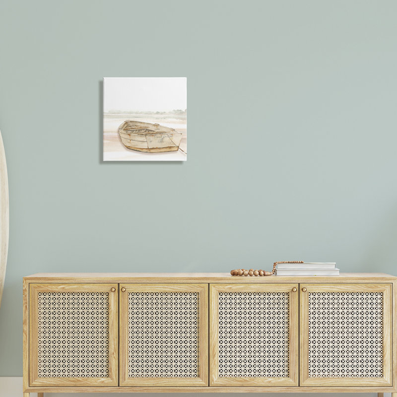 Barque de sable, H 17 po x l 17 po x P 1,5 po, Toile tendue