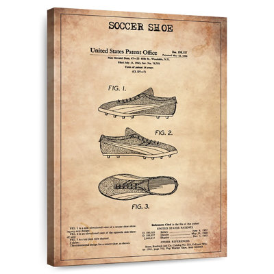 Soccer Shoe Patent
