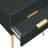 Gold Side Table With 2 Drawer-1640795251