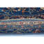Hand Knotted Wool Oriental Area Rug in Blue/Cream/Red/Brown