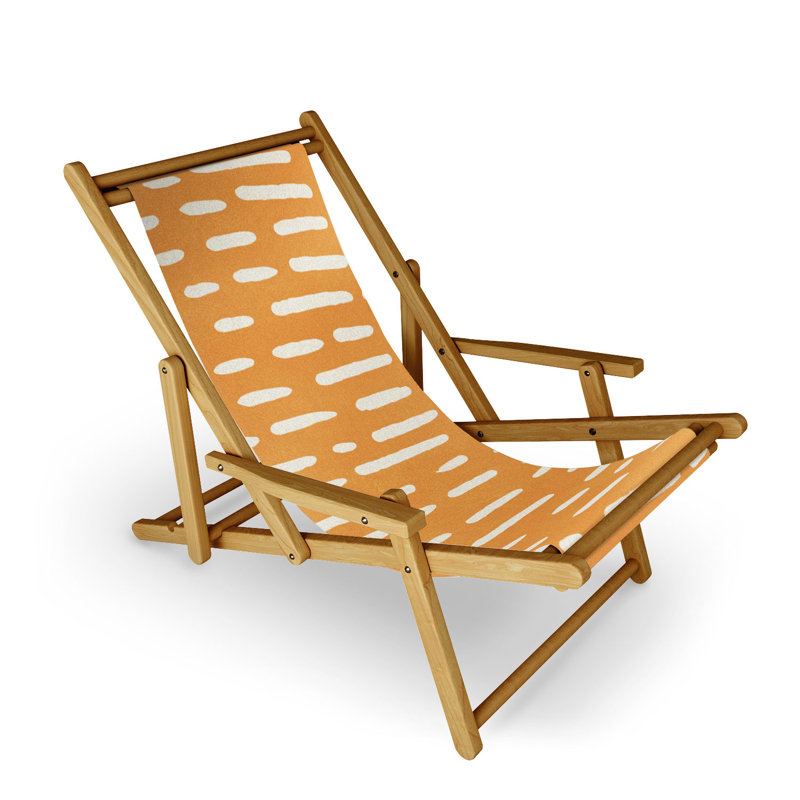 Chaise longue pliante inclinable Giana