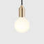 Sphere III Pendant Light In Brass