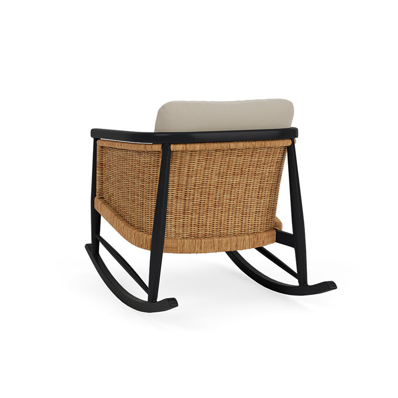 Galloway Outdoor Rocker Chair, Callen Driftwood