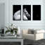 Reproduction de photo à multiples images encadrées de beauté bridled-22484019