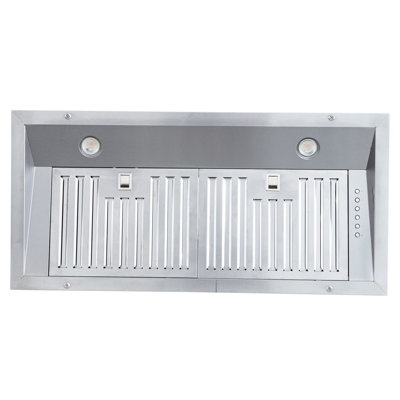 Insertion / doublure de hotte de cuisine professionnelle PROLINE de 34 pouces (pour hottes de cuisine de 36 pouces), 1200 CFM, double ventilateur, PLFL CL 3416D, hottes de cuisine