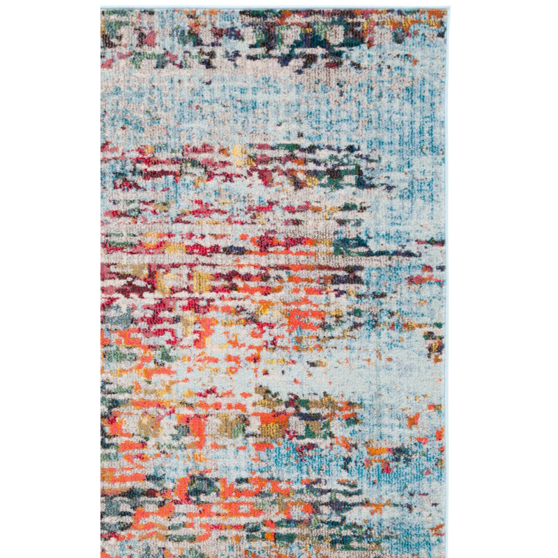 Monaco Performance Abstract Rug, Rectangle 8' x 10'