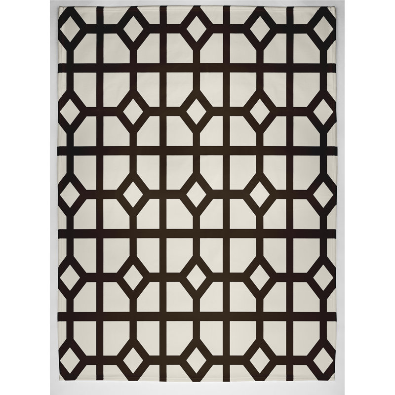 Renata Plain Weave / Muslin Throw Blanket, Brown