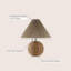 Inaki Rattan Table Lamp