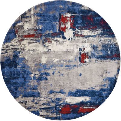 Anasia Viscose Abstract Indoor Rug