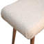 Ezhno Cotton Upholstered Bench