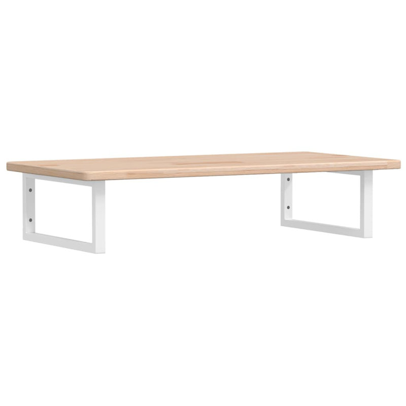 Daizhaun 100cm Solid Wood Bathroom Vanity Top, Oak/White