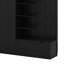 Grand lit escamotable mural peu encombrant avec tablettes de rangement intégrées, lumières DEL intégrées, armoire-lit pliable avec pieds et crochet escamotables dissimulés-130558177