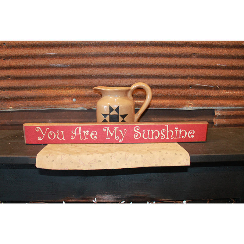 Hostetler Text & Numbers Letter Block, Red