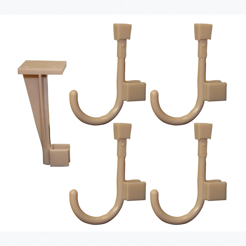 Suspension de plafond et 4 crochets muraux universal, Beige sable