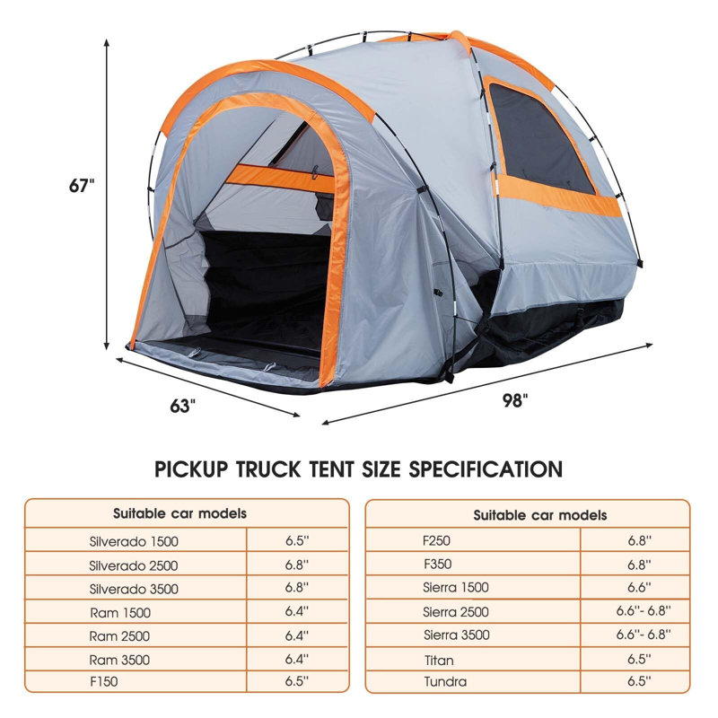 Tente de lit Oxford, H 67 po x l 63 po x P 138 po
