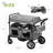 Stroller For 4 Kids, Foldable 4 Seats Outdoor Stroller Wagon With Canopy-123300915