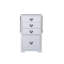 Organisateur pliable et bureau d'artisanat - Blanc