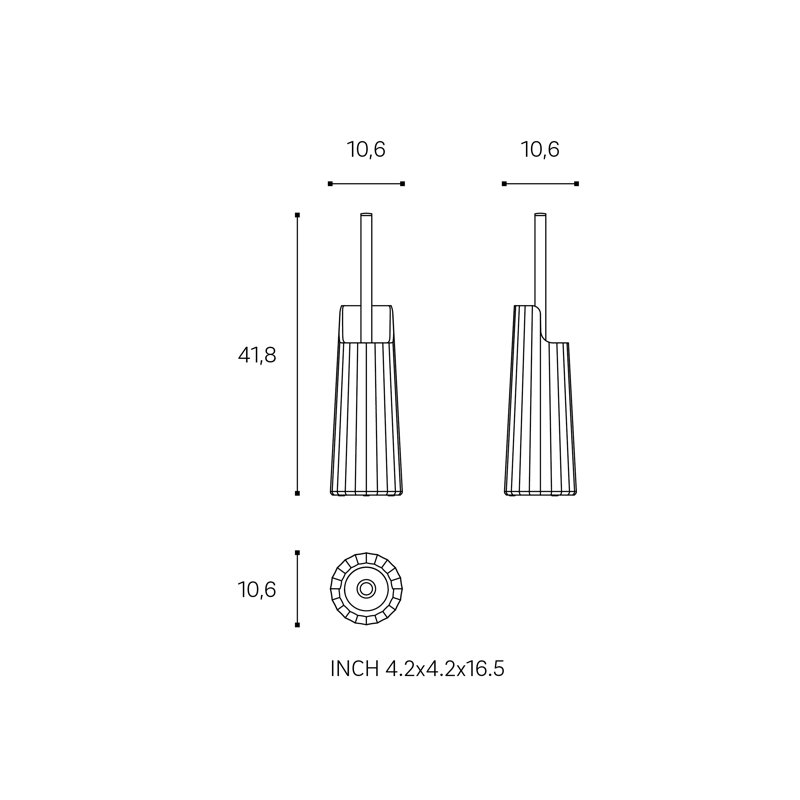 FREE STANDING TOILET BRUSH_1, Cream