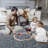 Westcliffe Soft Fluffy Grey Indoor / Outdoor Machine Washable Area Rug-988889854