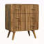 Commode à rainure en T, 3 tiroirs