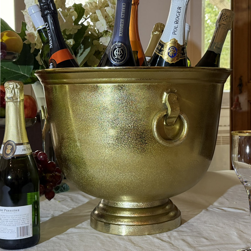 Magull Multi-bottle Golden Champagne Bucket