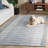 Ladislav Ebony Hand Tufted Wool & Cotton Geometric Rug-2010050554
