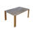 Sierrafina Refined Rustic Modern 66" Sintered Stone Dining Table