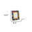 5" X 7" Colorful Pencil Bordered Photo Frame