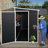 Storage shed with Floor, Two Windows and Lockable Doors-119727899