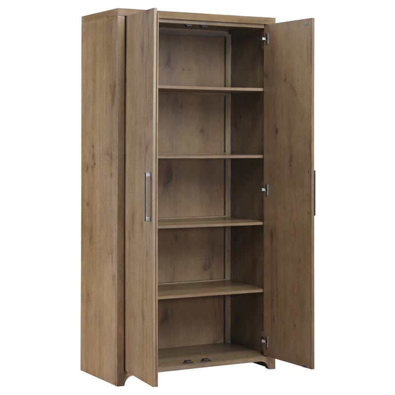 Curio de rangement en bois Orinda