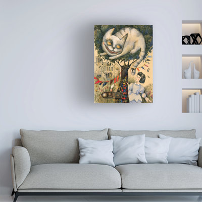 Olga Grebennik Alice 5 Canvas Art