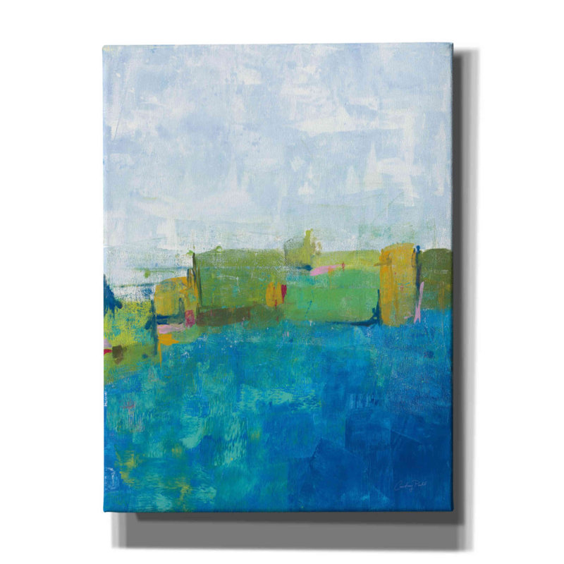 "Eivie Catalina" sur toile par Courtney Prahl, reproduction, H 16 po x l 12 po x P 0,75 po