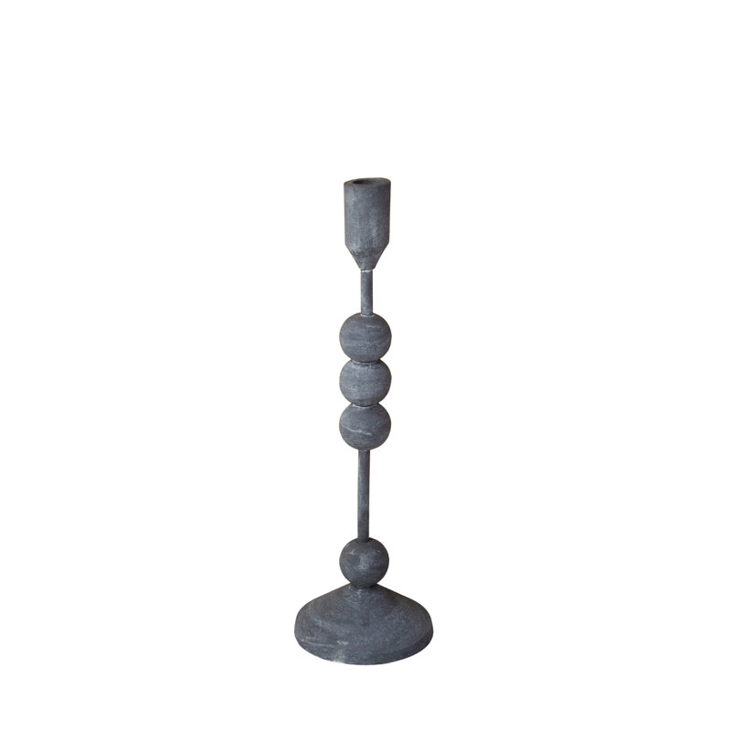 Petit chandelier Petra, 15" H x 4.3" W x 4.3" D, Black