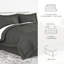 Ensemble de literie complet en microfibre de 8 pièces Simply Soft-115303878-115303881