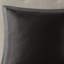 Édredon pour chambre 8 pièces gris foncé foncé - Broderie décorative transitionnelle paisible