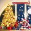 Lighted Artificial Christmas Tree