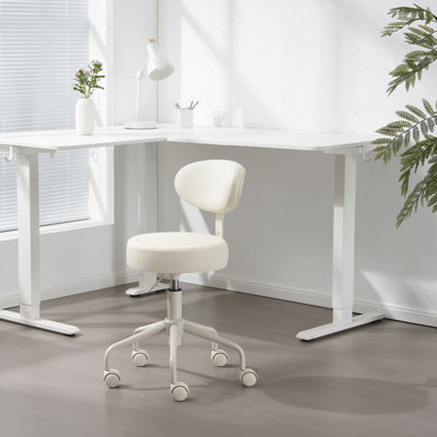 Tabouret pivotant pneumatique avec dossier 503 KAI