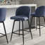 Tabouret de comptoir pivotant 27,1 po Brentley-2070821009