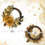 Plastic 61cm Wreath