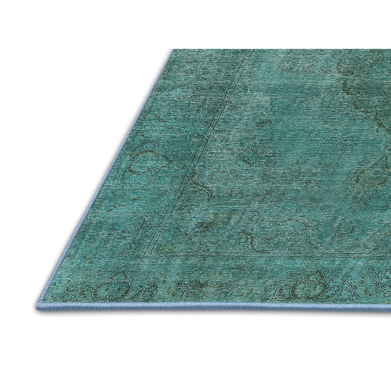 Tapis oriental bleu, Rectangle 6 pi x 9 pi