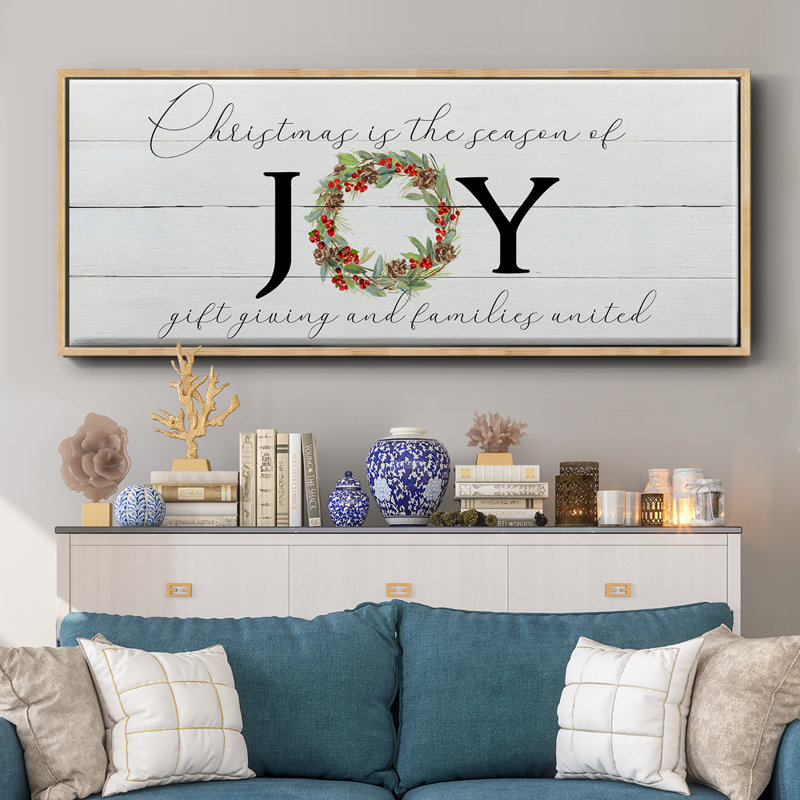 Season of Joy - toile encadrée