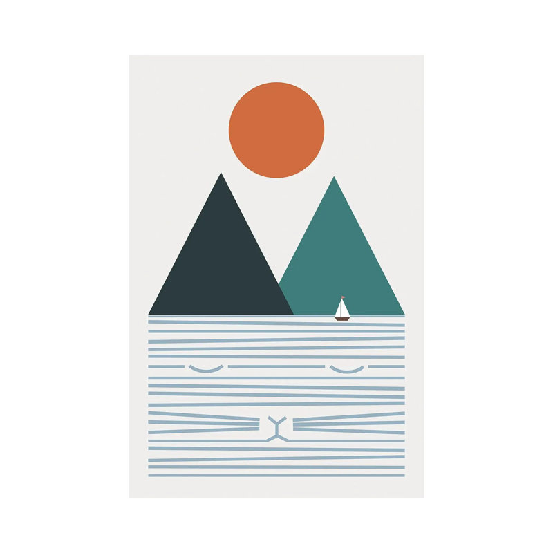 «Cat Landscape IX» par Lim Heng Swee - impression sur toile tendue, H 60 po x l 40po x P 1,5 po