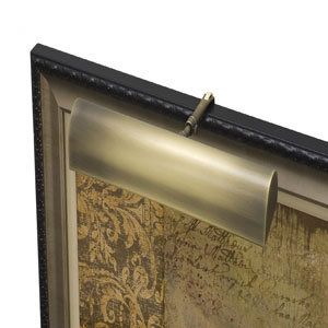 Frame Mounted, 2.25" H x 18" W x 7" D, 25B10 or 40B10, Antique Brass